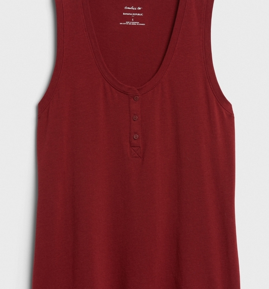 Banana Republic Tops - BANANA REPUBLIC SCOOP NECK TANK